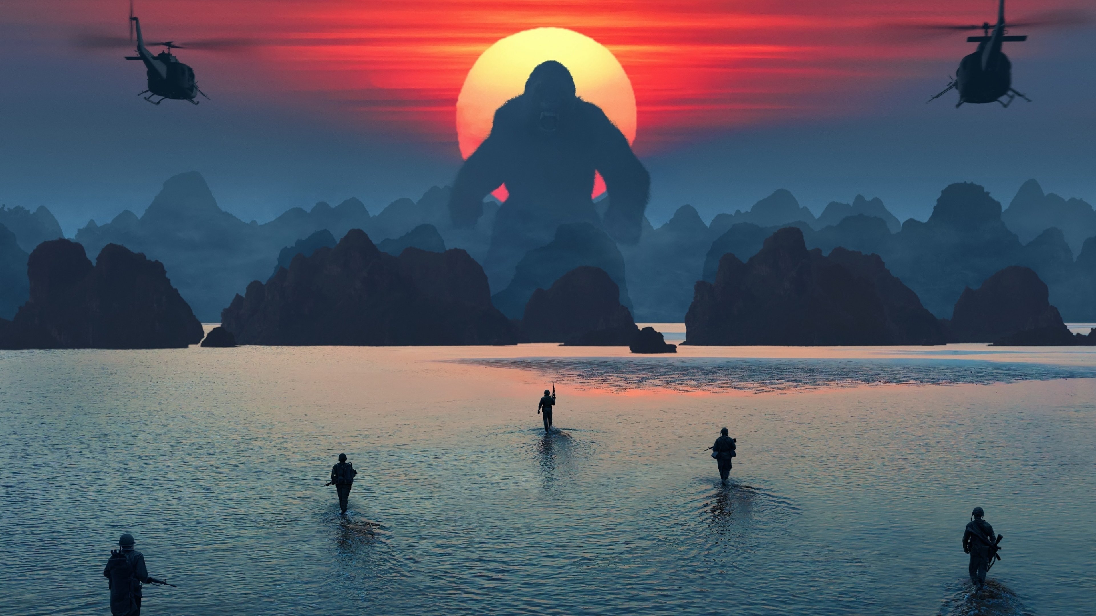 Backdrop for Kong: Skull Island