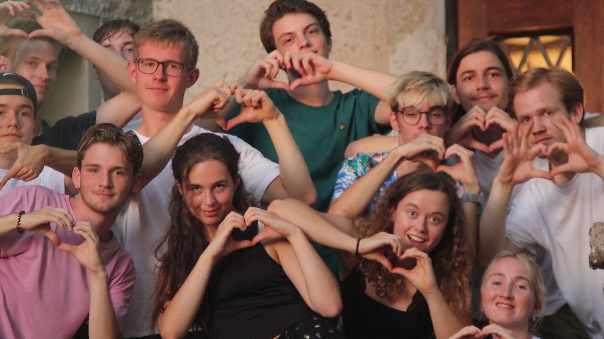 Backdrop for Brennpunkt Braunschweig's "Italy"