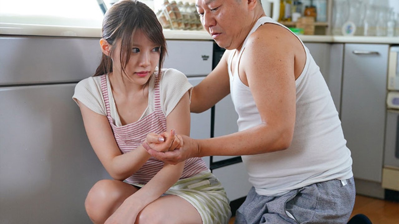 Backdrop for From morning to night when you are away, your father tongue licking keeps making me cum… NTR Minami Aizawa