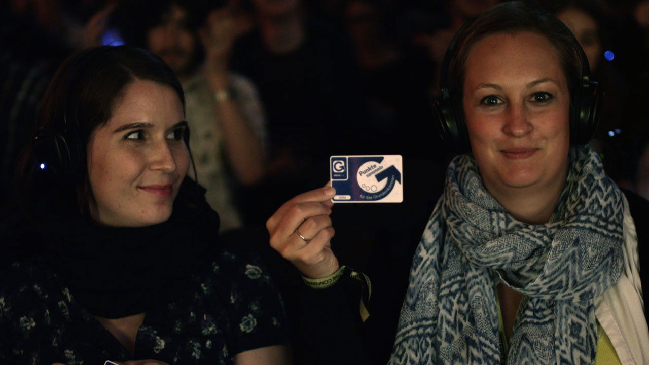 Backdrop for Free Lunch Society