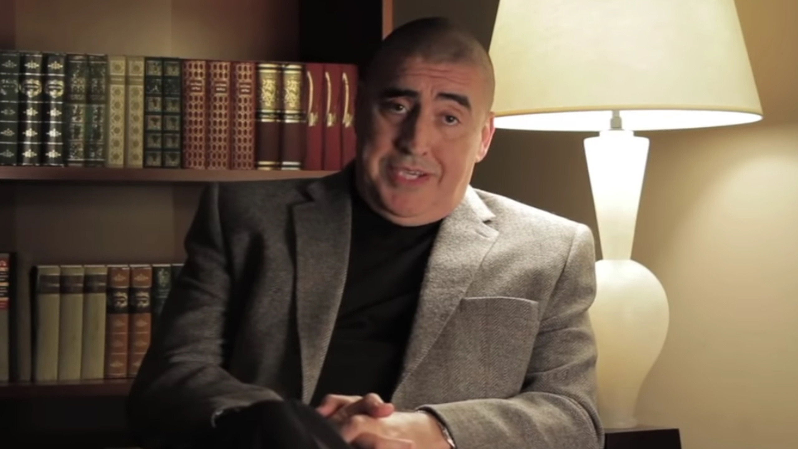 Backdrop for Children's Theater Critic with Alfred Molina