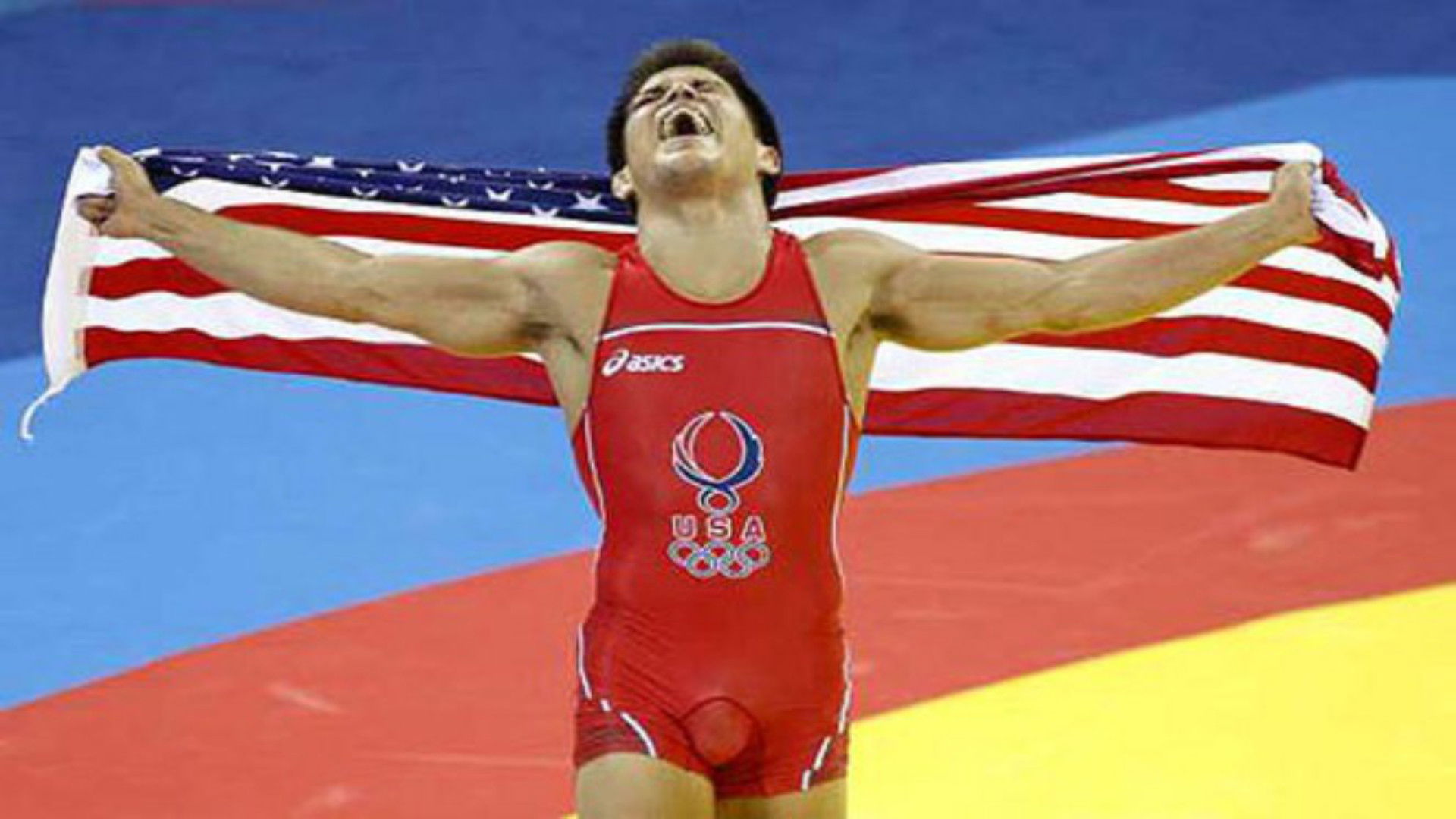 Backdrop for Gold Medal Wrestling By Henry Cejudo