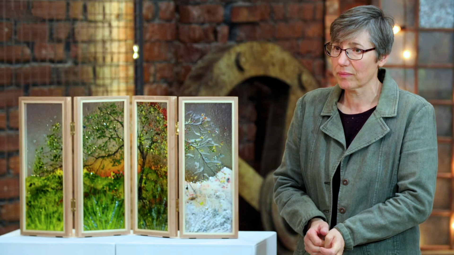 Backdrop for Home Is Where the Art Is