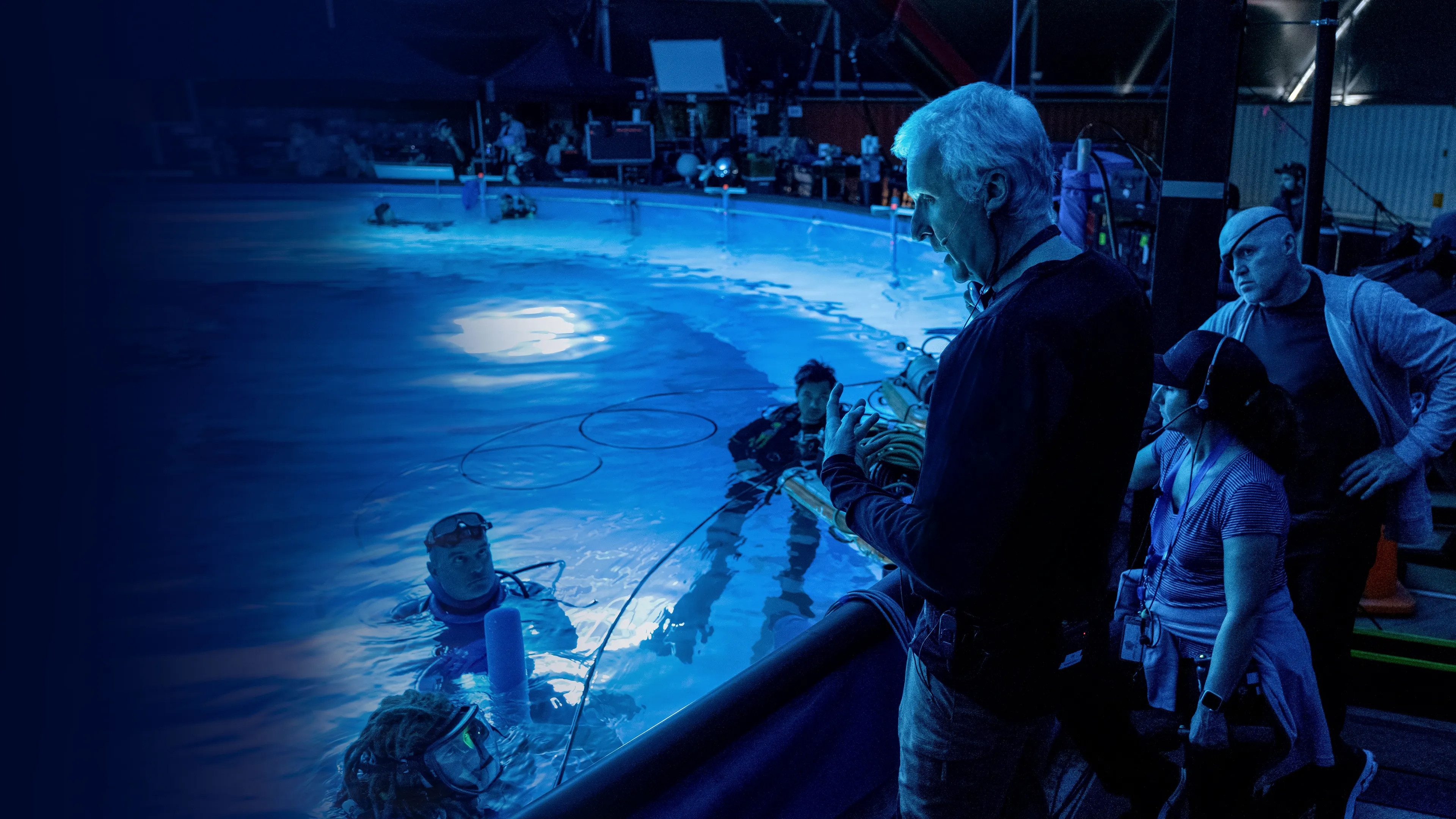 Backdrop for Fire and Water: Making the Avatar Films