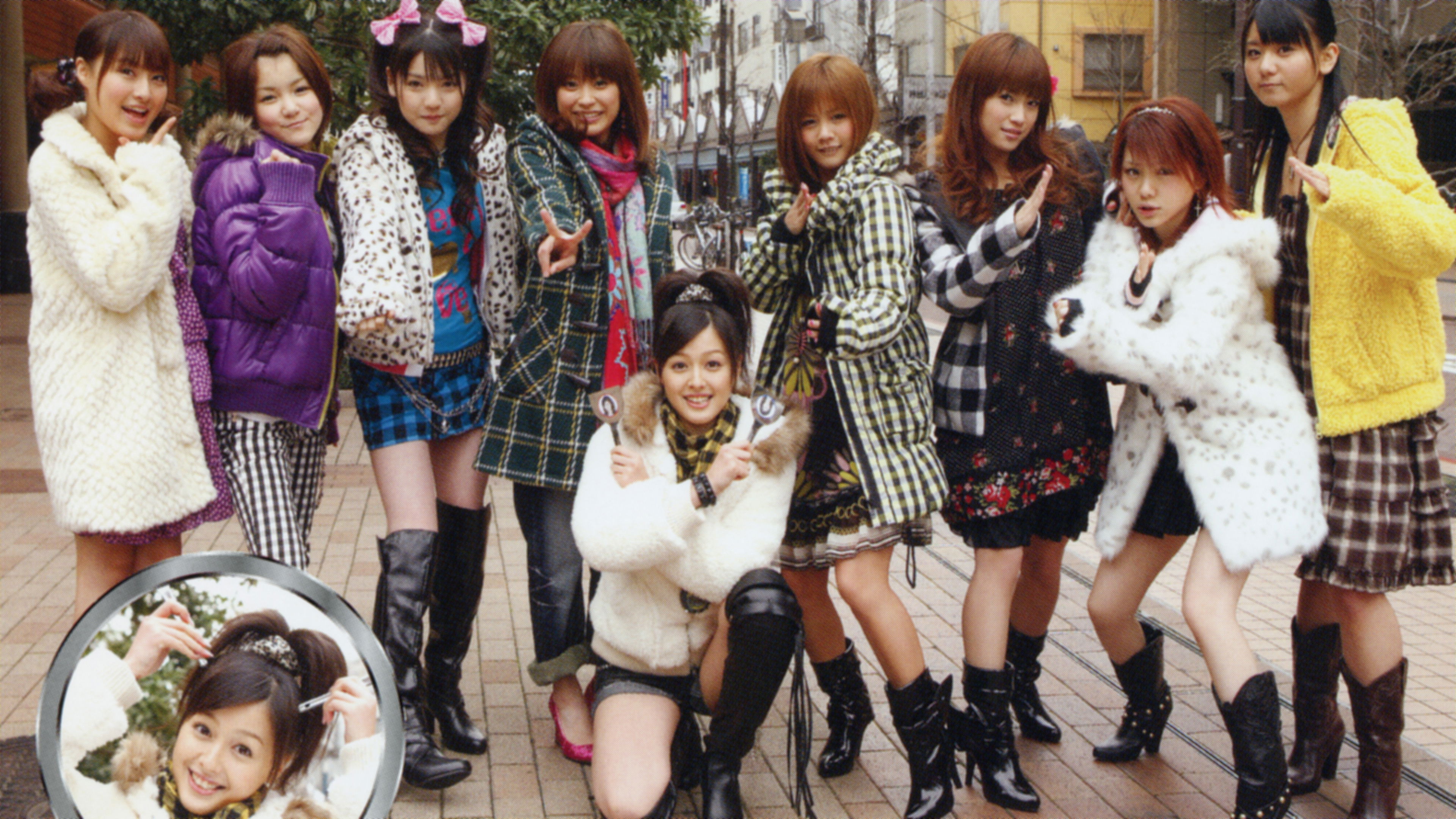 Backdrop for Morning Musume. DVD Magazine Vol.22