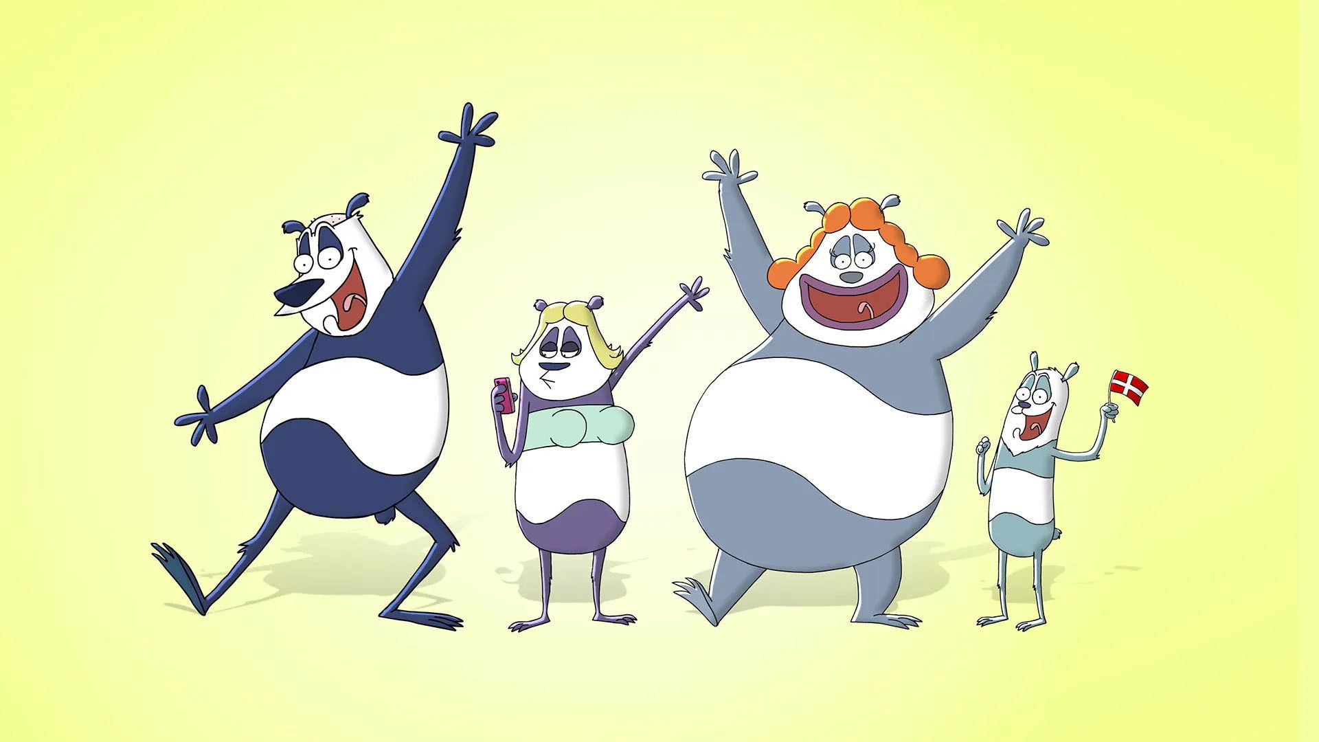 Backdrop for Pandaerne