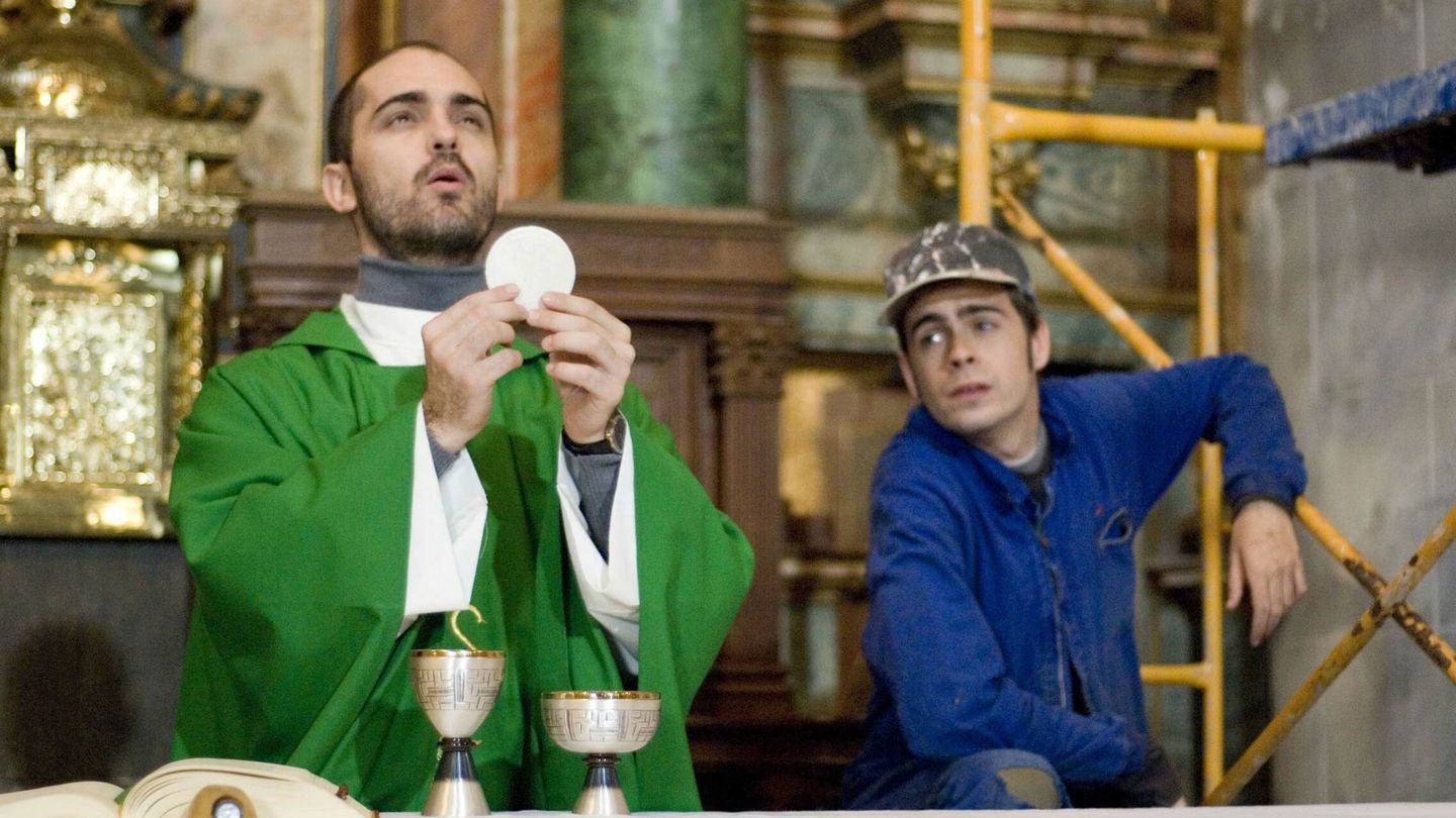 Backdrop for Padre Casares