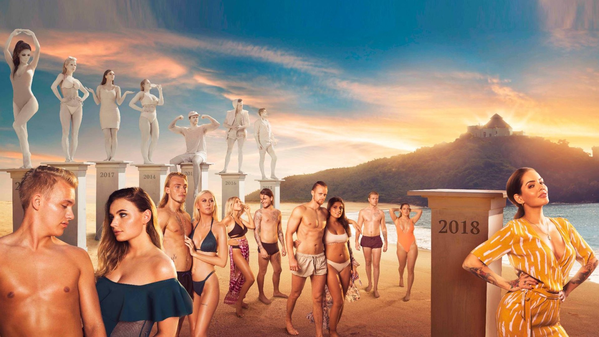 Backdrop for Paradise Hotel