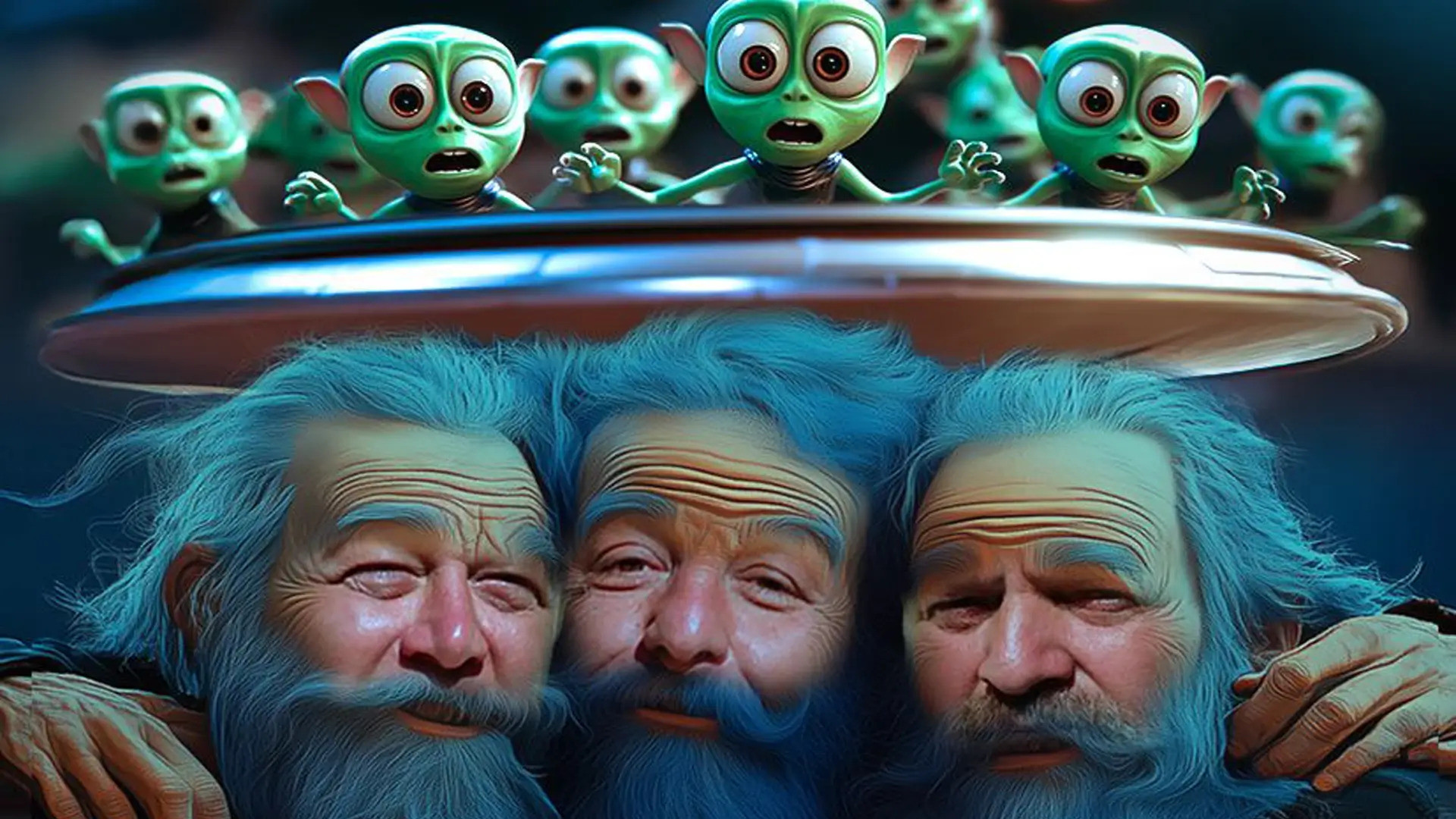 Backdrop for Vasile si naveta spatiala