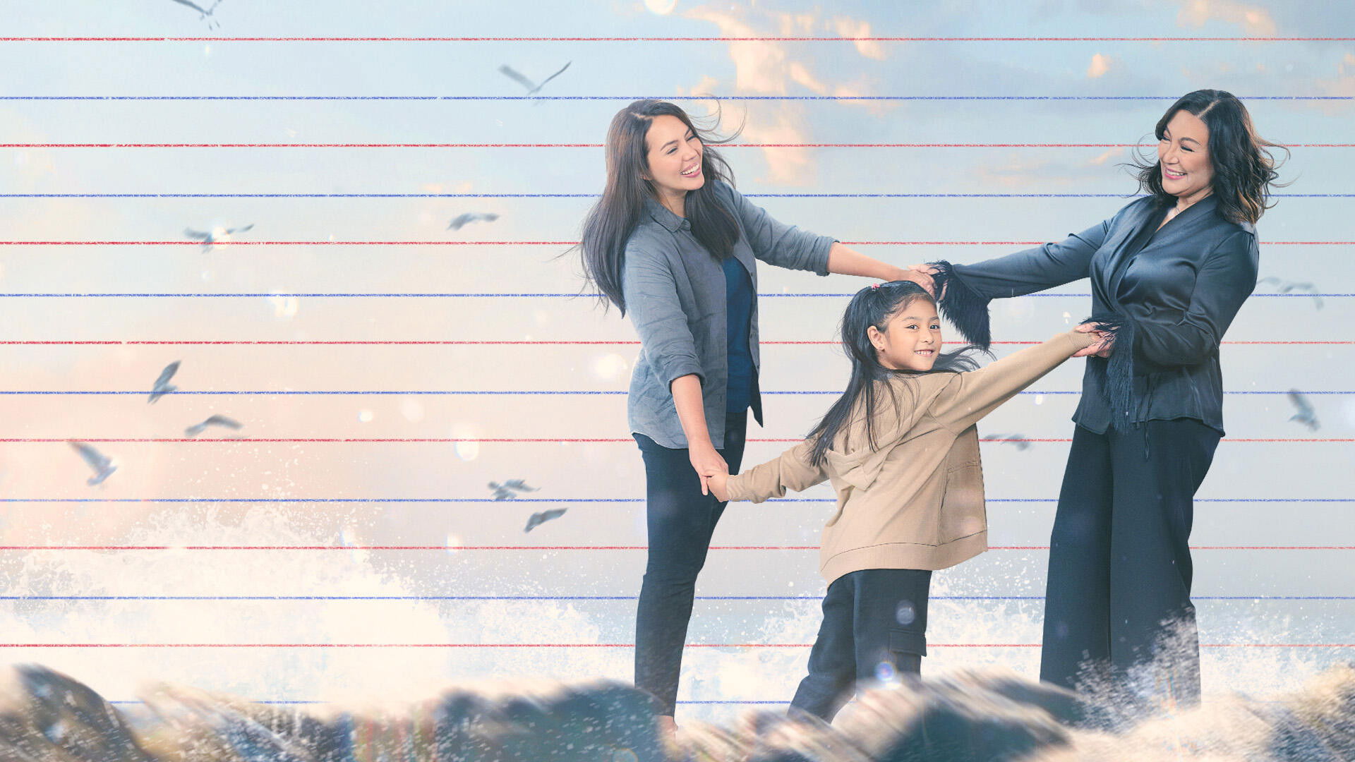 Backdrop for Saving Grace: The Untold Story