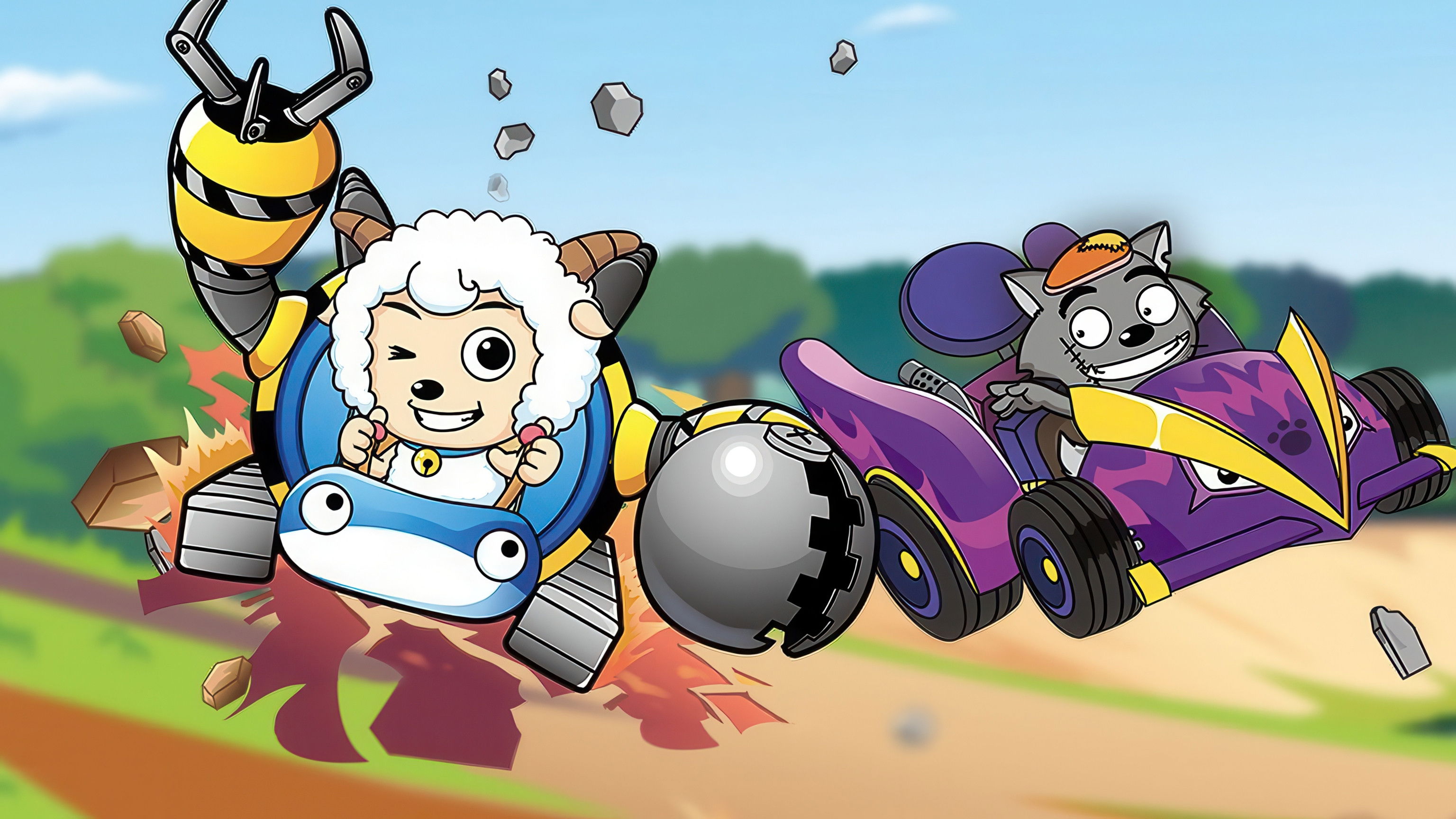 Backdrop for 喜羊羊与灰太狼之开心方程式