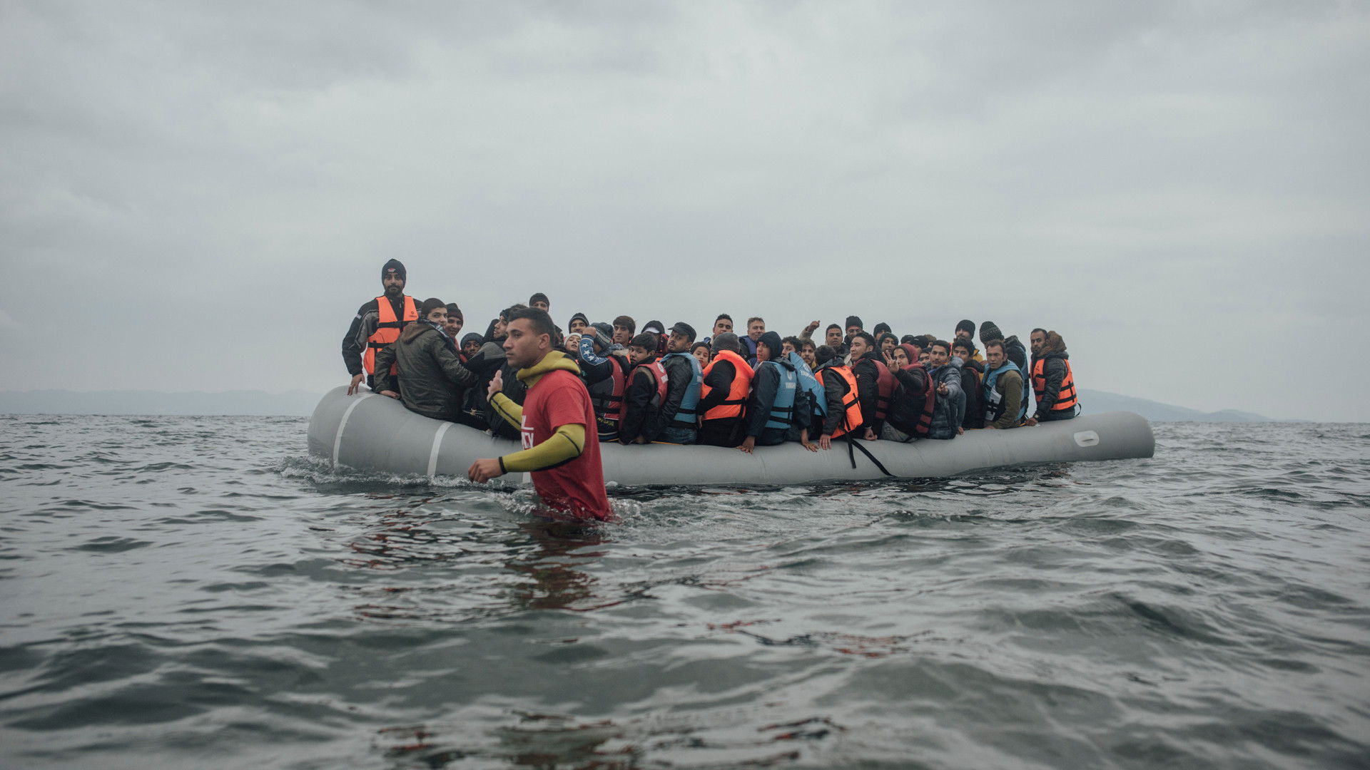 Backdrop for Humanity on Trial