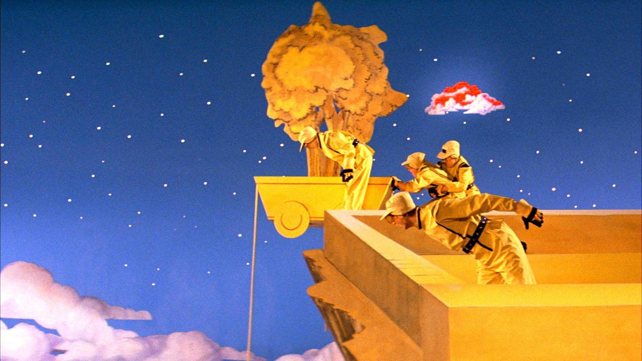 Backdrop for Rainbow War