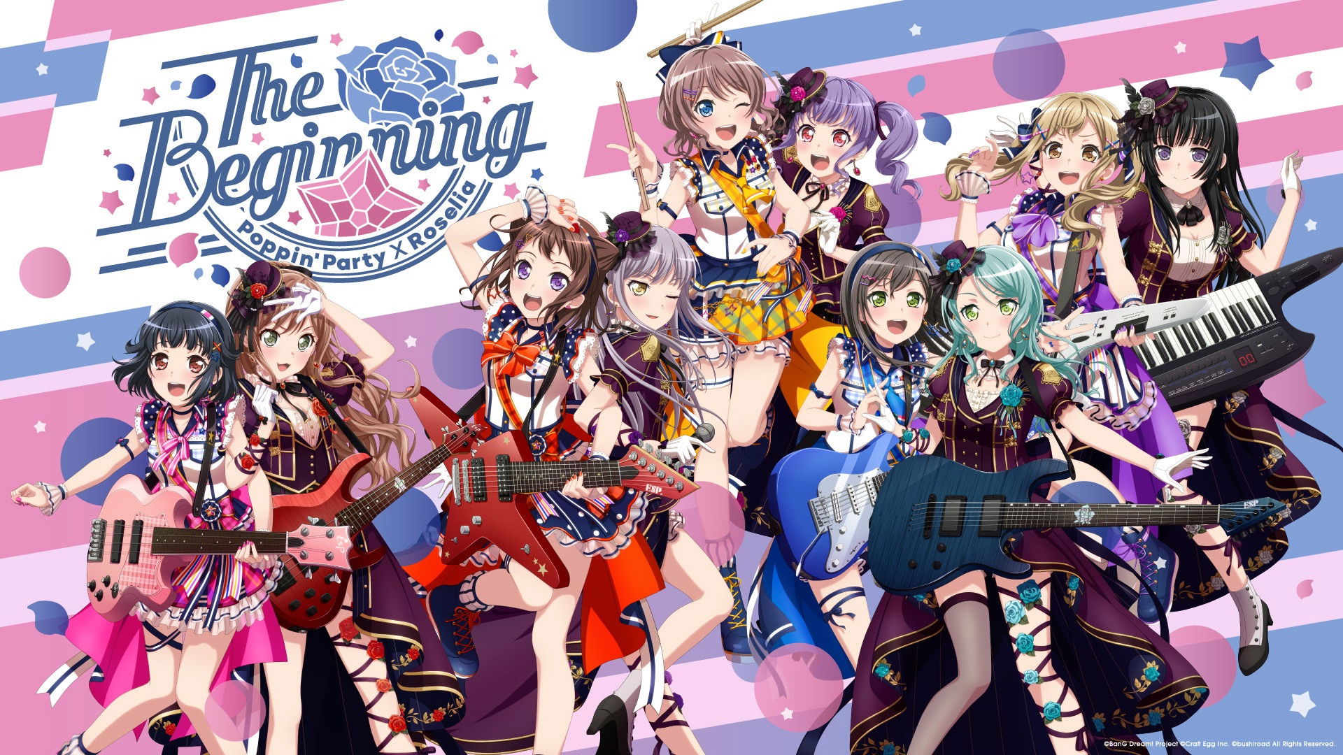 Backdrop for BanG Dream! 9th☆LIVE「The Beginning」
