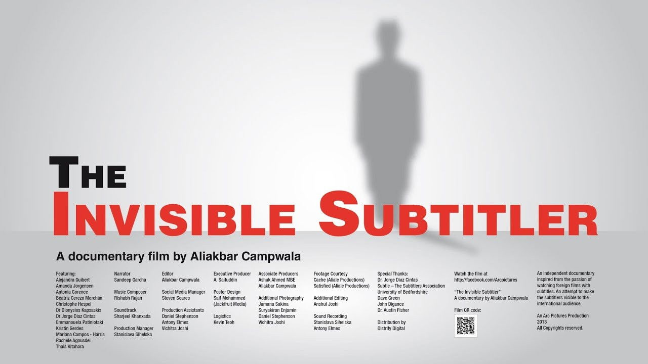 Backdrop for The Invisible Subtitler