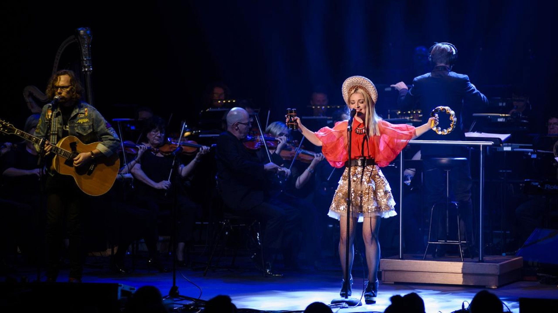 Backdrop for Kate Miller-Heidke + MSO