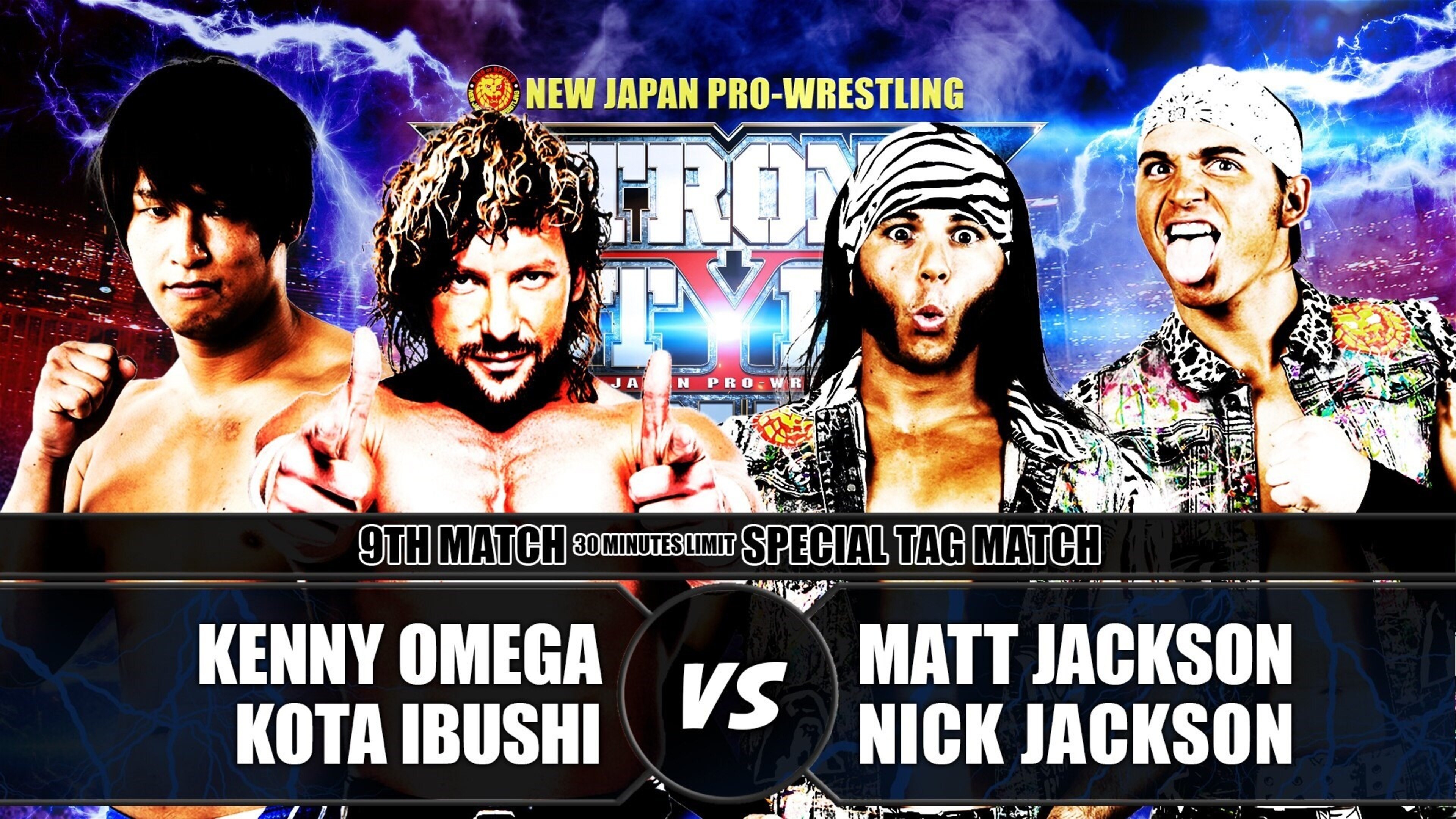 Backdrop for NJPW Strong Style Evolved 2018