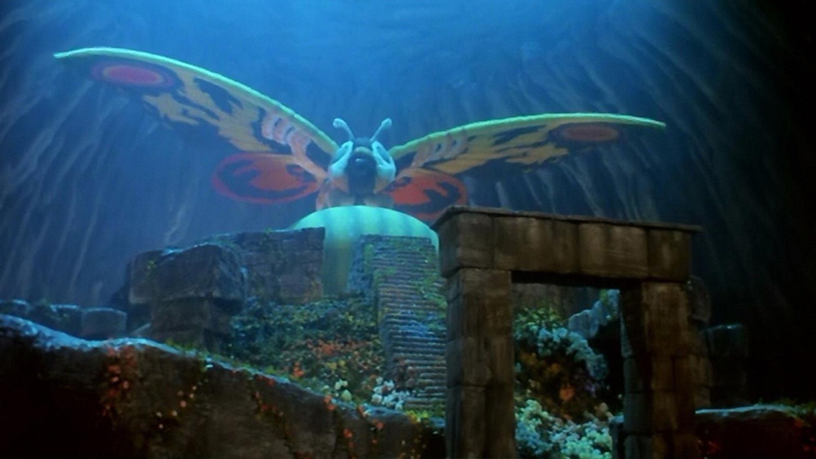 Backdrop for Rebirth of Mothra