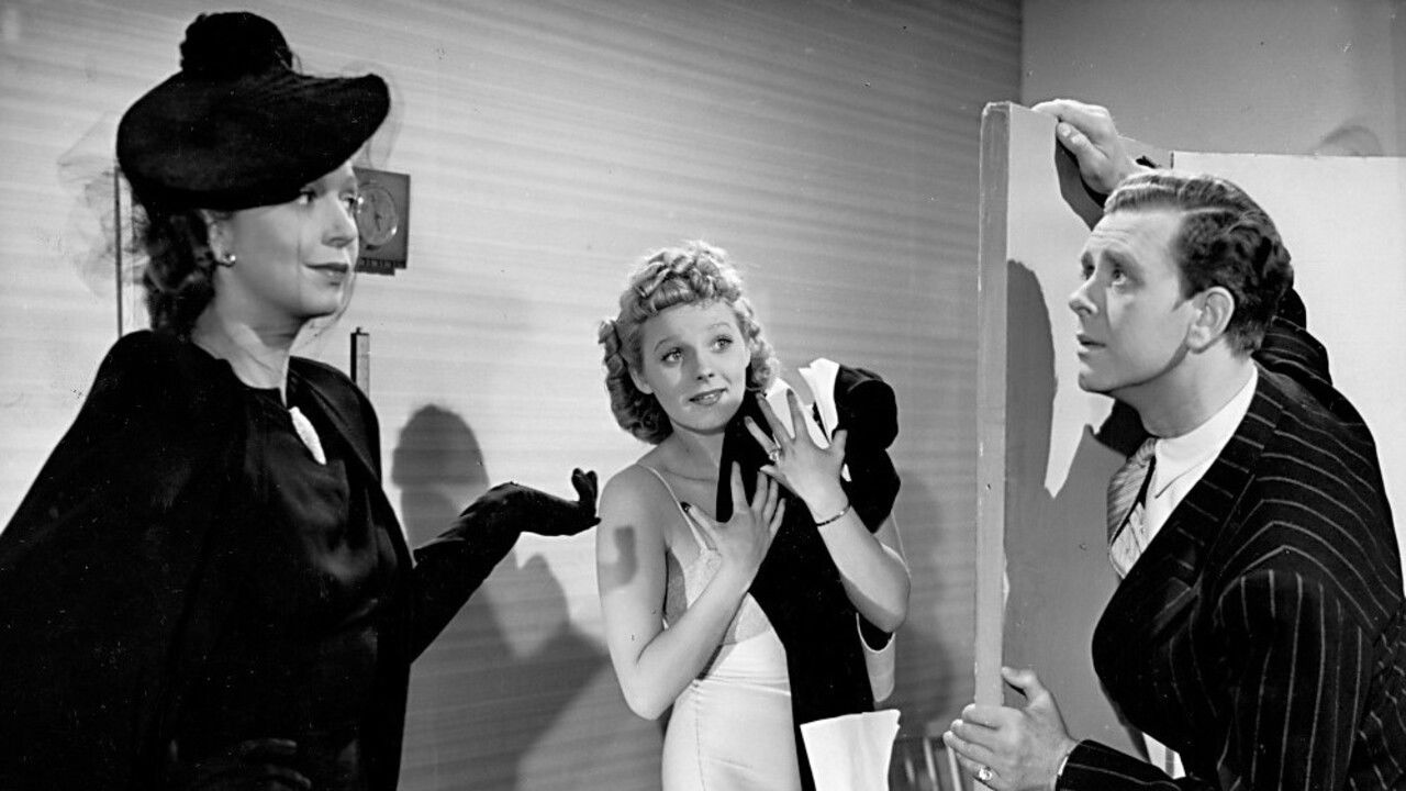 Backdrop for En herre med bart