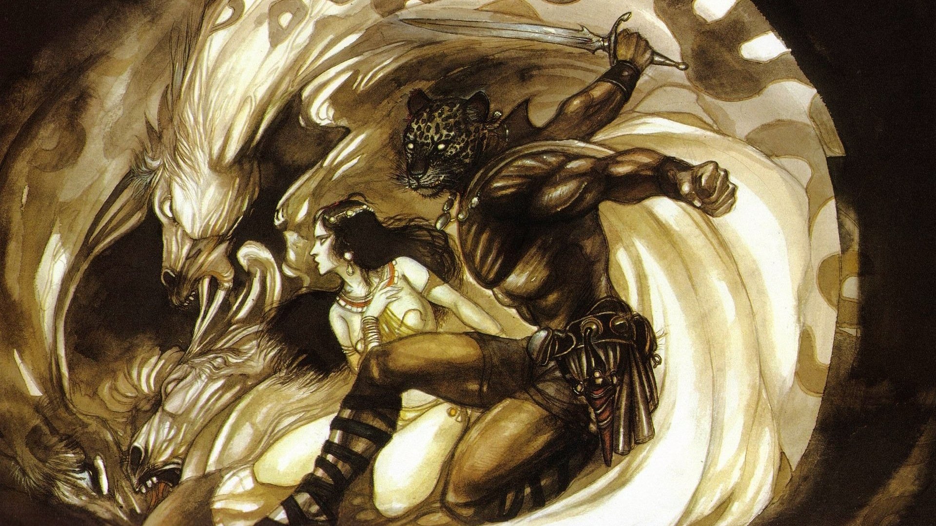 Backdrop for Guin Saga