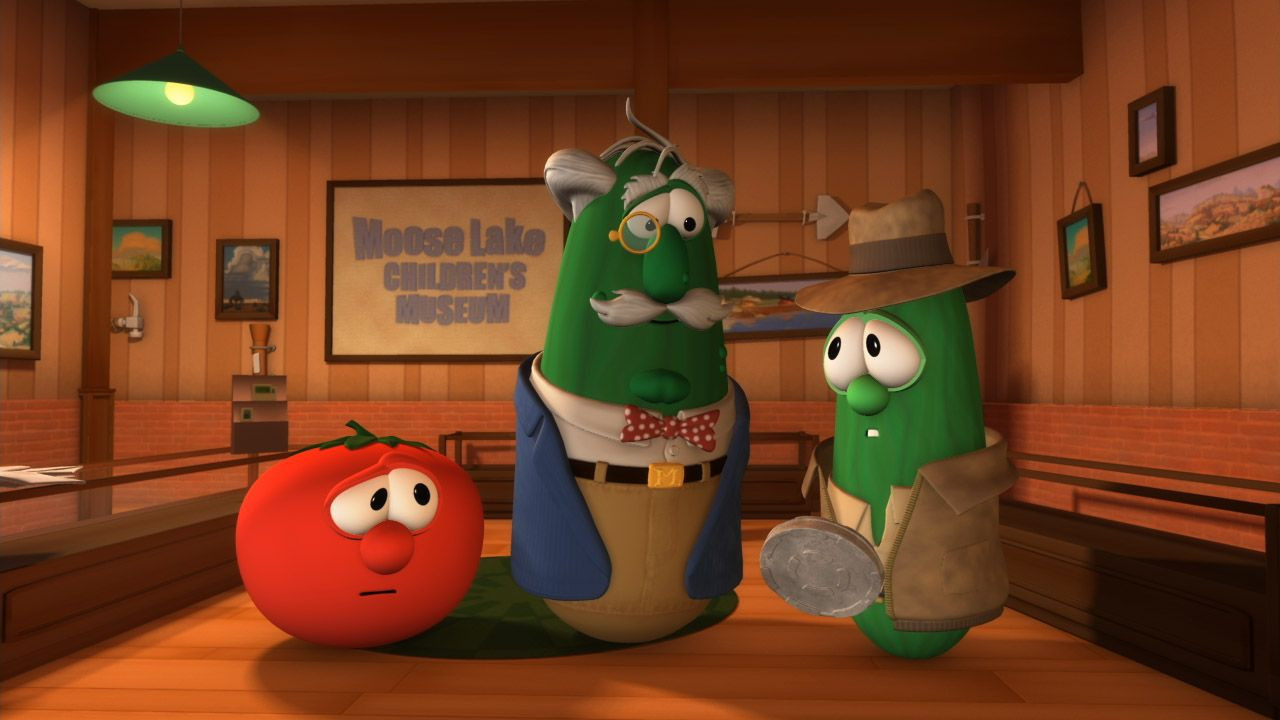 Backdrop for VeggieTales: Minnesota Cuke and the Search for Noah's Umbrella