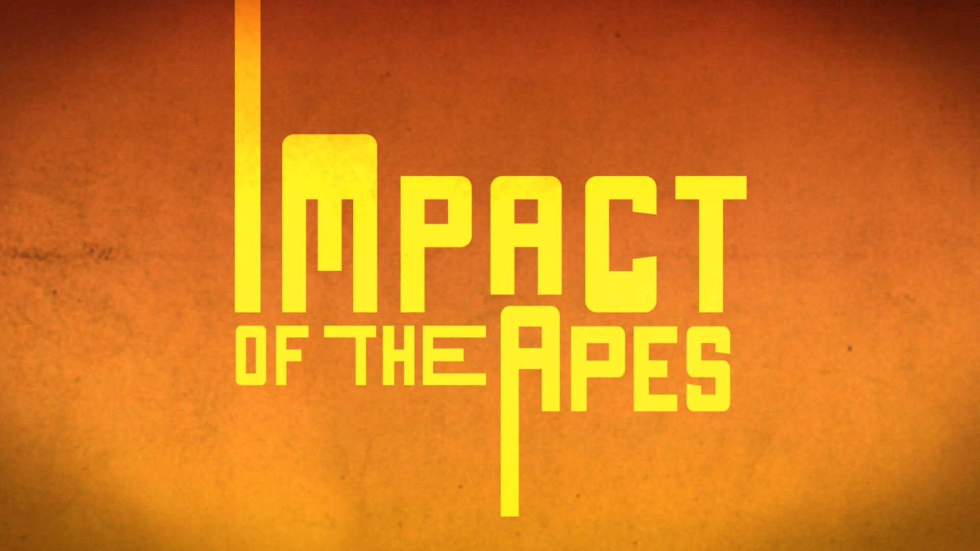 Backdrop for Impact of the Apes