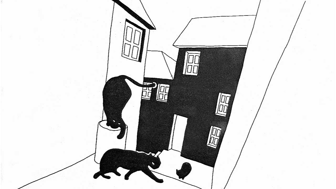 Backdrop for Tale About the Cat and the Moon