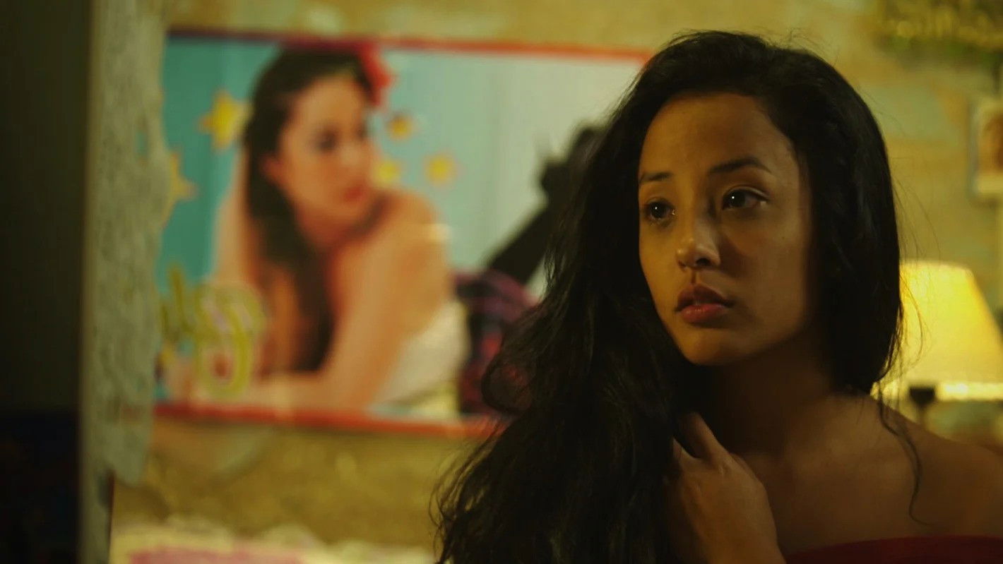 Backdrop for La niña de tacones amarillos