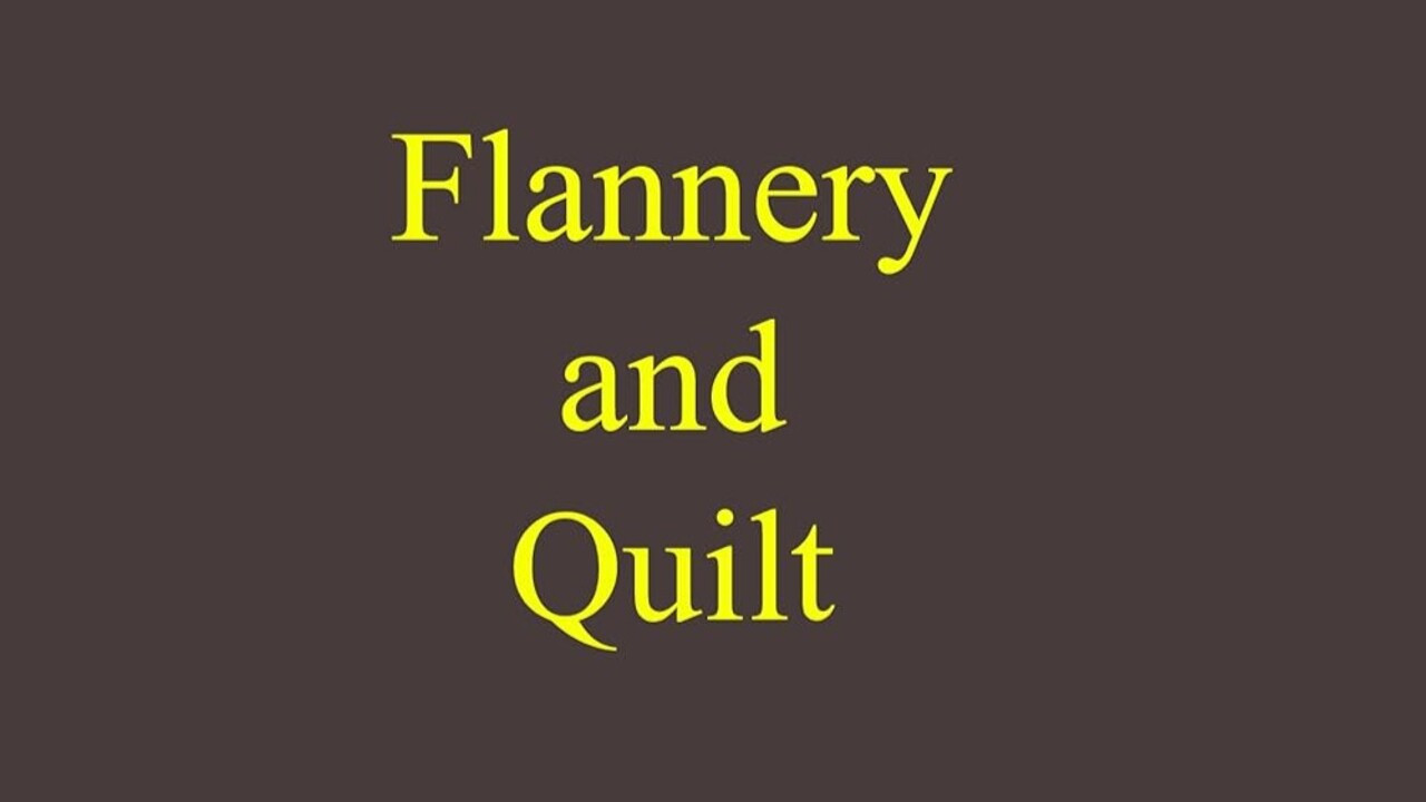 Backdrop for Flannery and Quilt