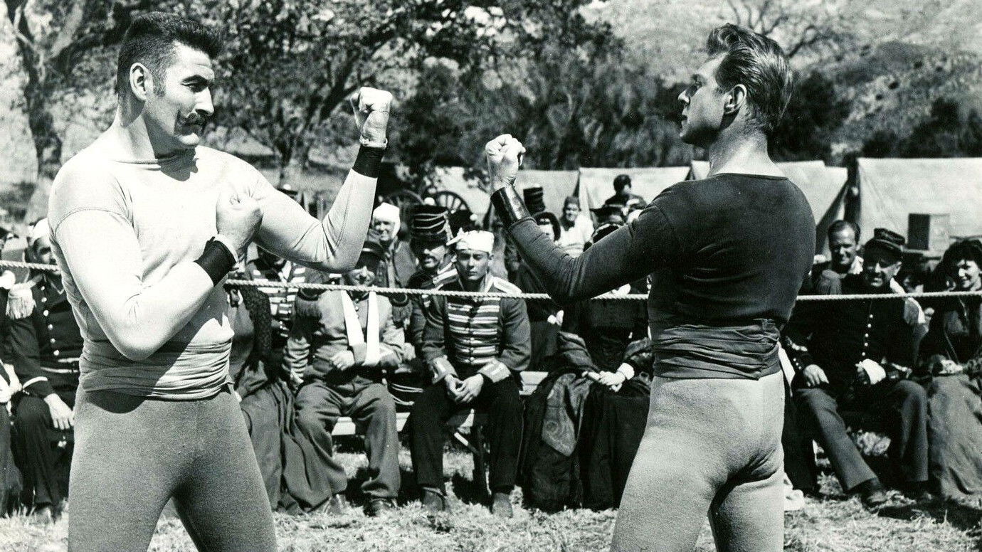 Backdrop for Charge of the Lancers