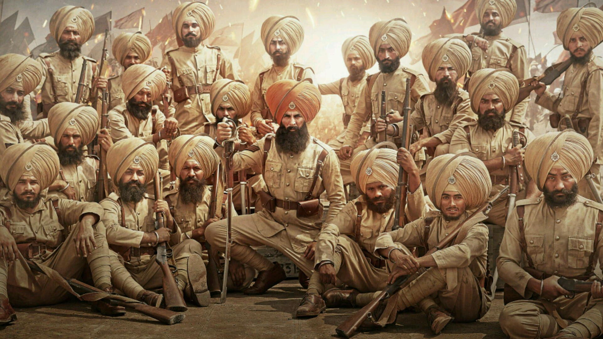 Backdrop for Kesari