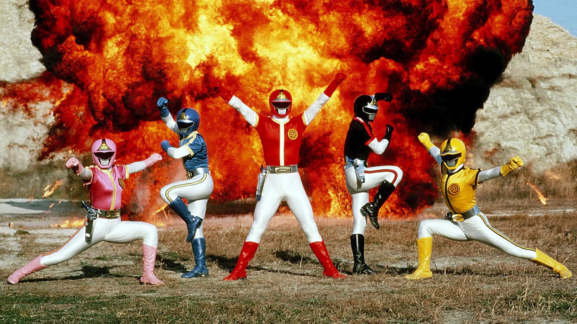 Backdrop for Kagaku Sentai Dynaman