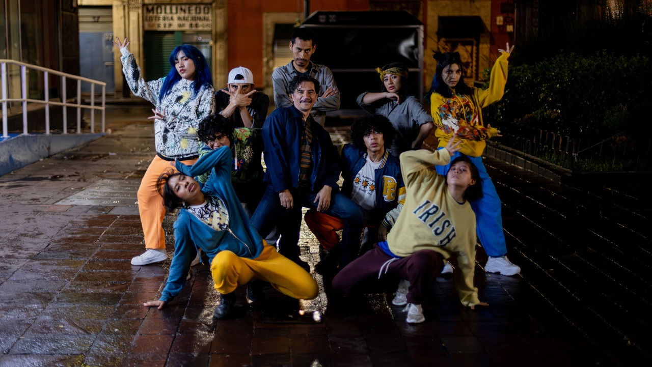 Backdrop for Weird Dancing in All-Night Computer-Banking Lobbies