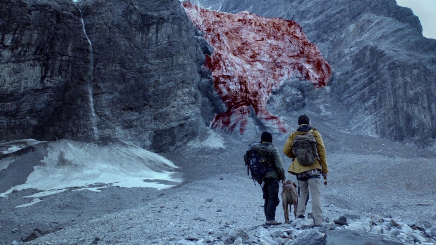 Backdrop for Blood Glacier