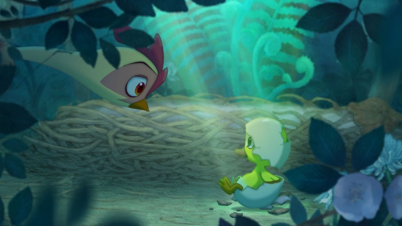 Backdrop for Leafie, a Hen Into the Wild