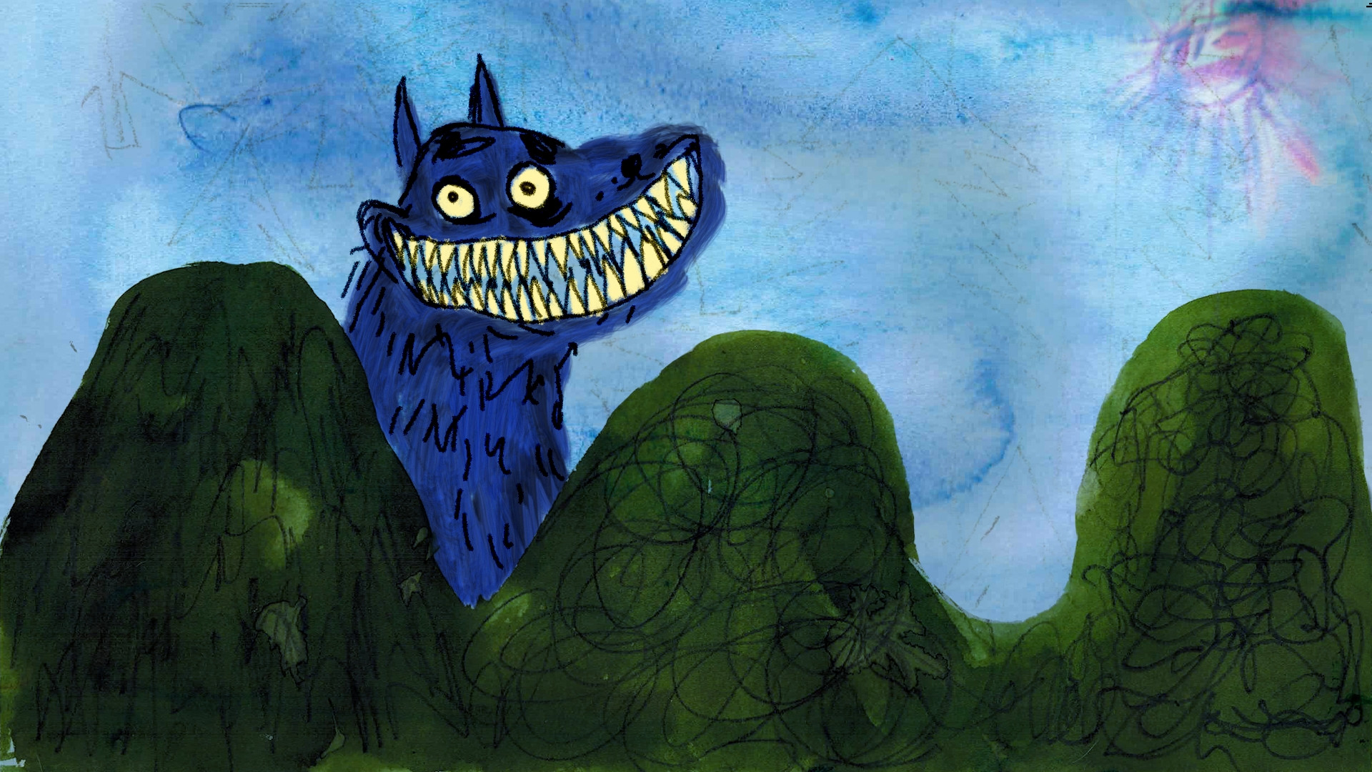 Backdrop for Little Red Riding Hood