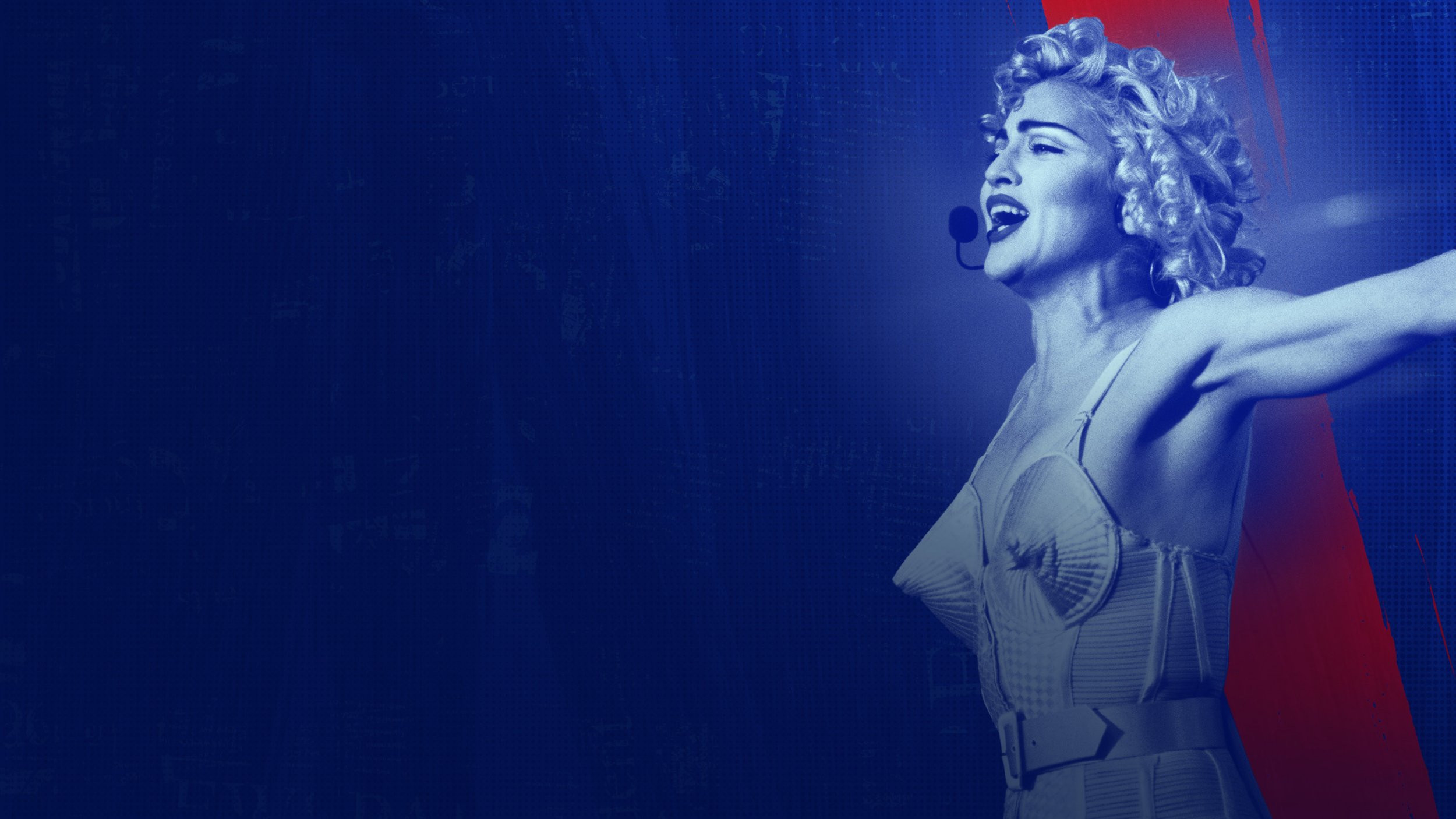 Backdrop for In France with Madonna