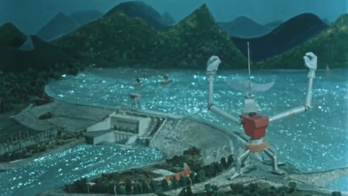 Backdrop for Giant Hands