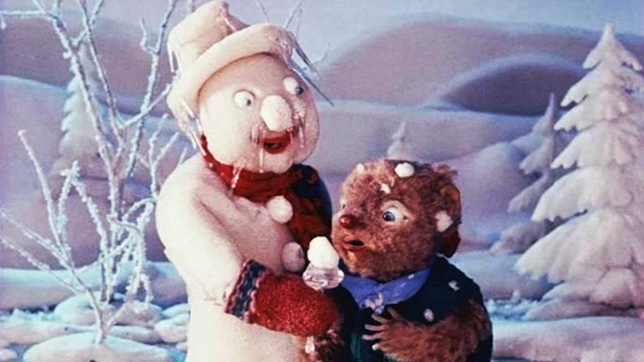 Backdrop for Winter Carousel