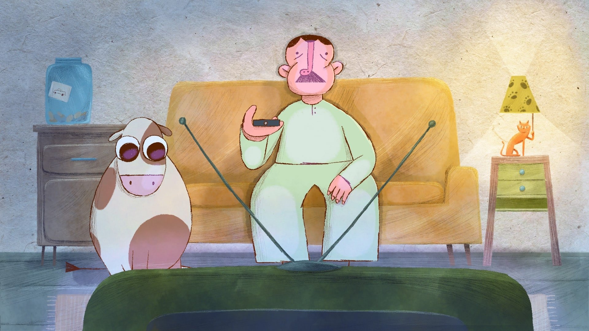 Backdrop for My Name is Edgar and I Have a Cow