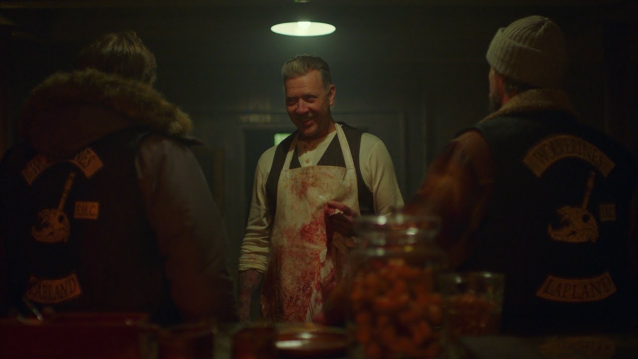 Backdrop for Reindeer Mafia