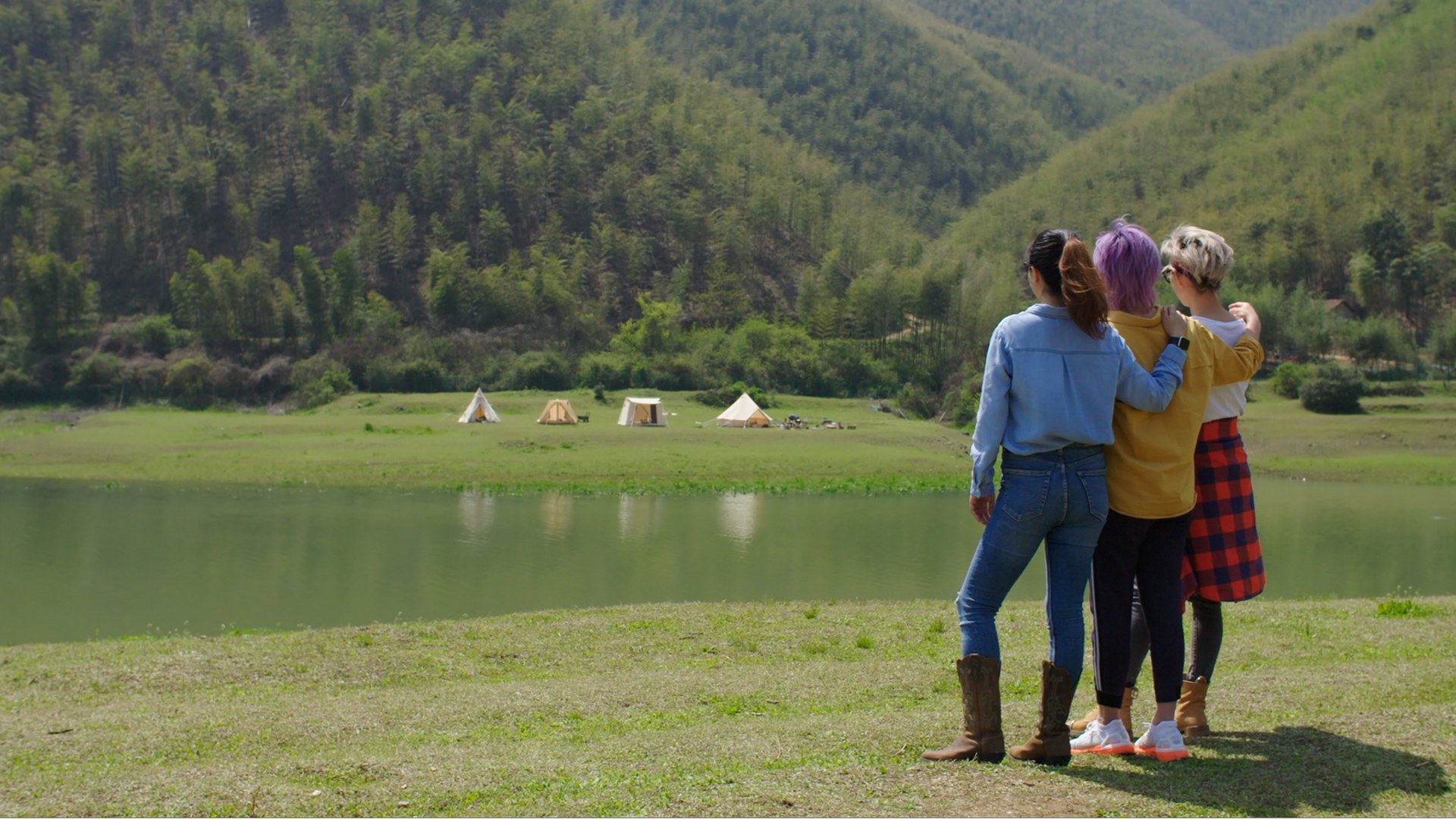 Backdrop for Shanghai Girls