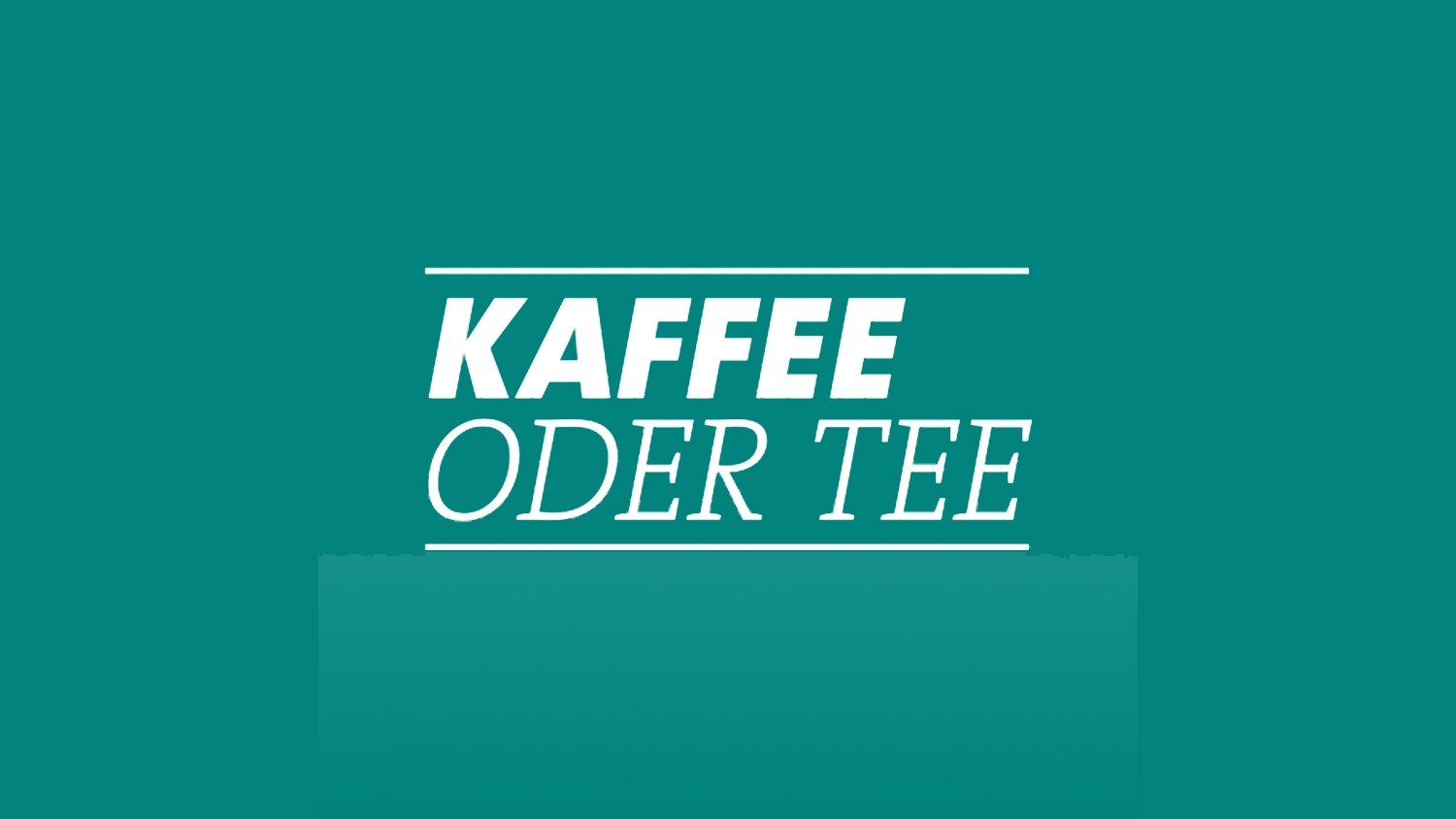 Backdrop for Kaffee oder Tee?