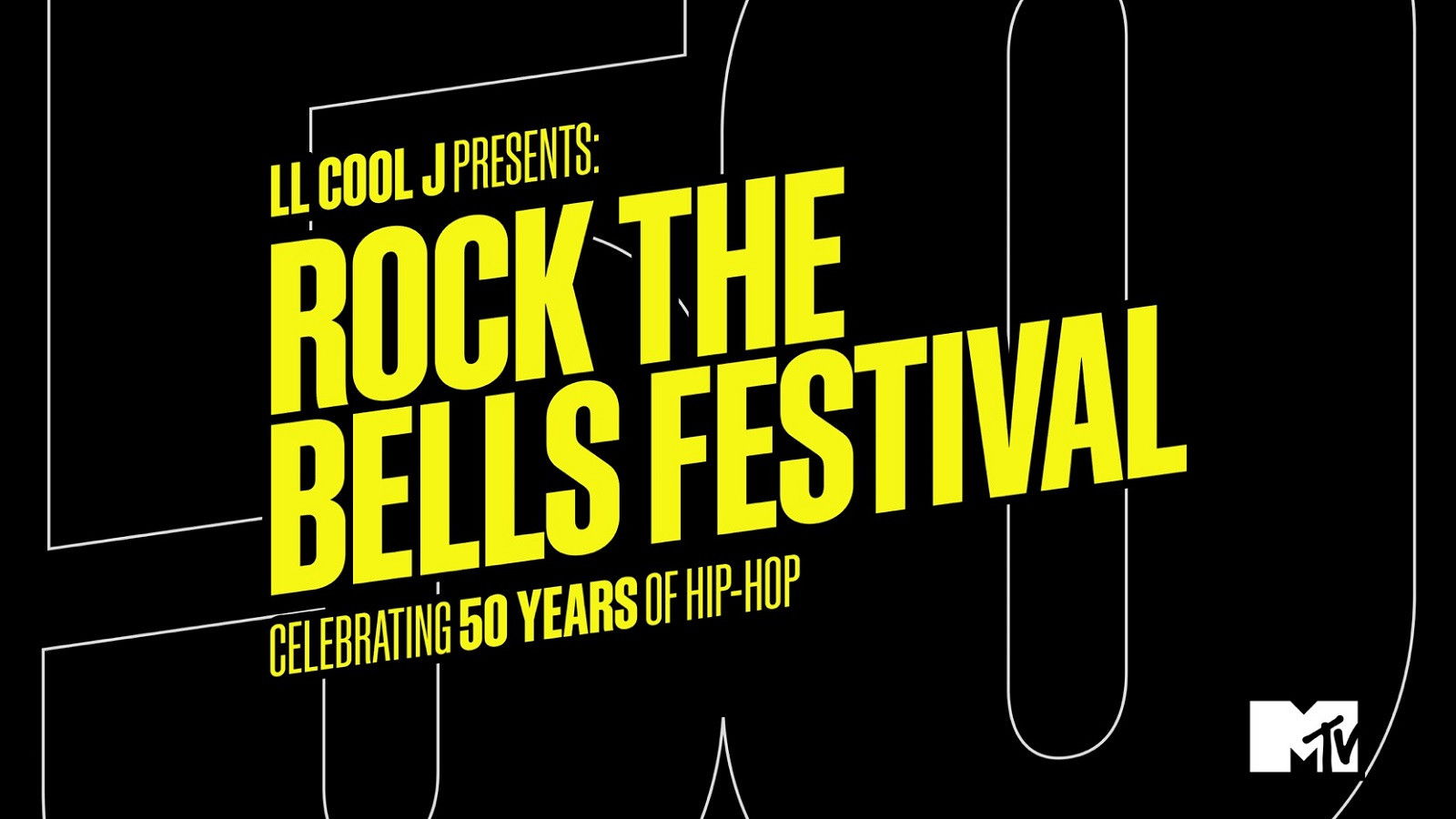 Backdrop for LL Cool J Presents The Rock the Bells Festival Celebrating 50 Years of Hip Hop
