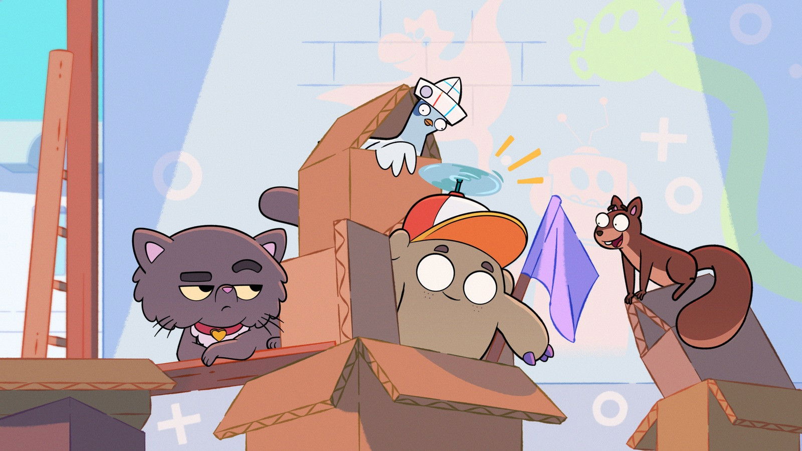 Backdrop for La petite dragouille