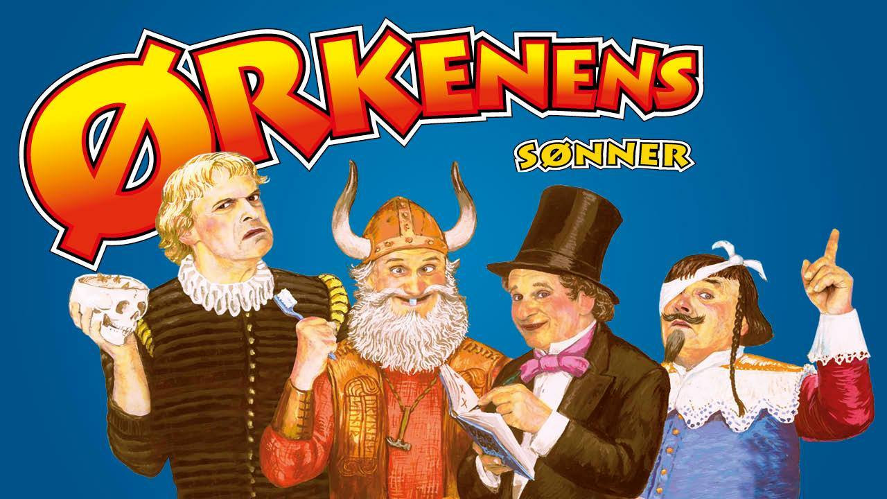 Backdrop for Ørkenens Sønner: Een gang til for prins Knud