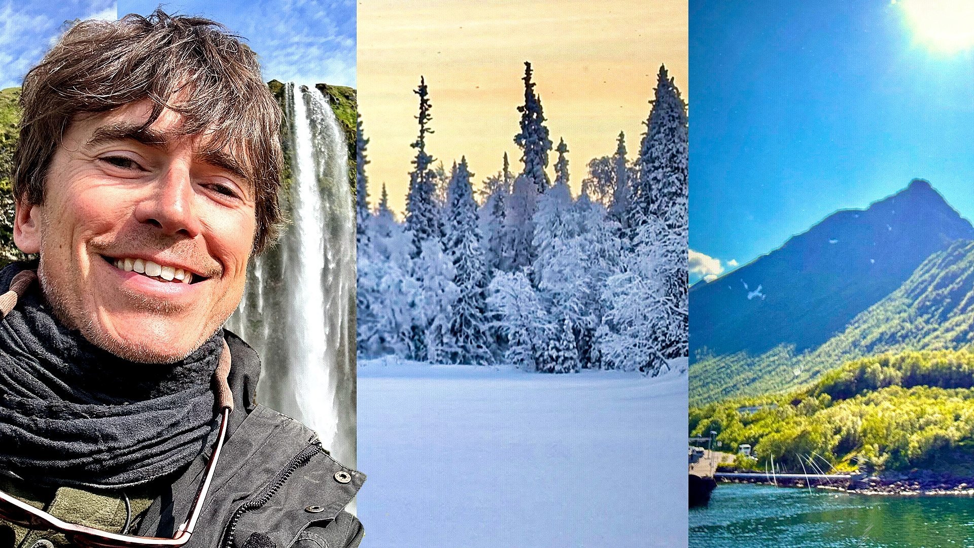 Backdrop for Scandinavia with Simon Reeve