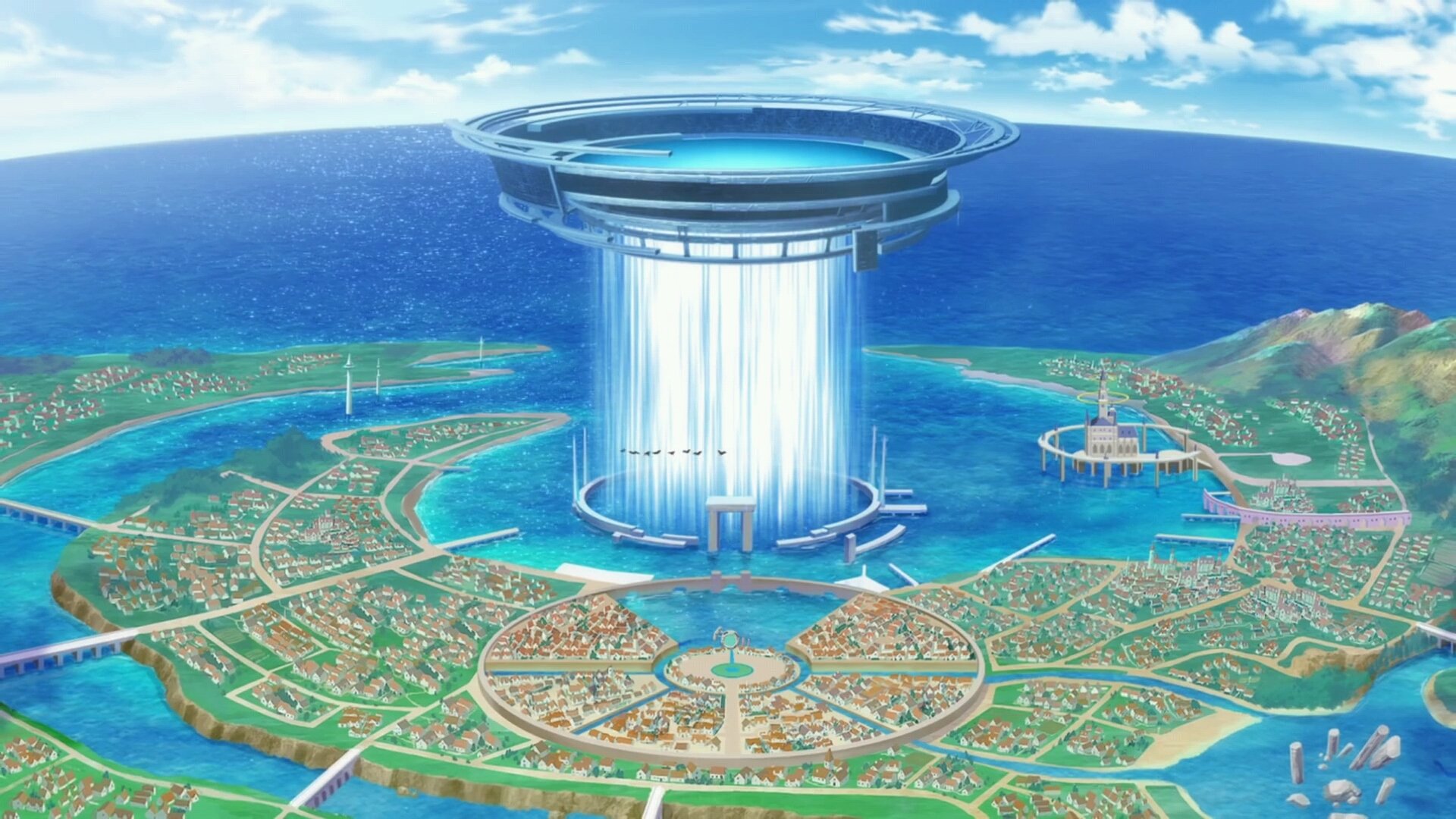 Backdrop for Shachibato! President, It's Time for Battle!