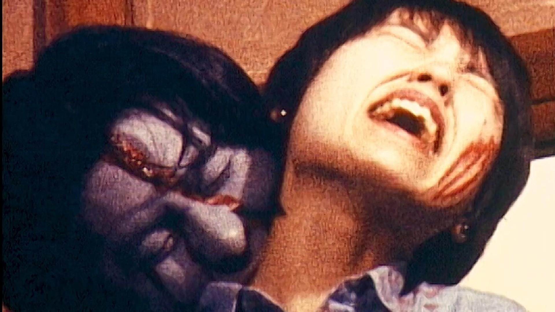 Backdrop for Bloody Muscle Body Builder in Hell