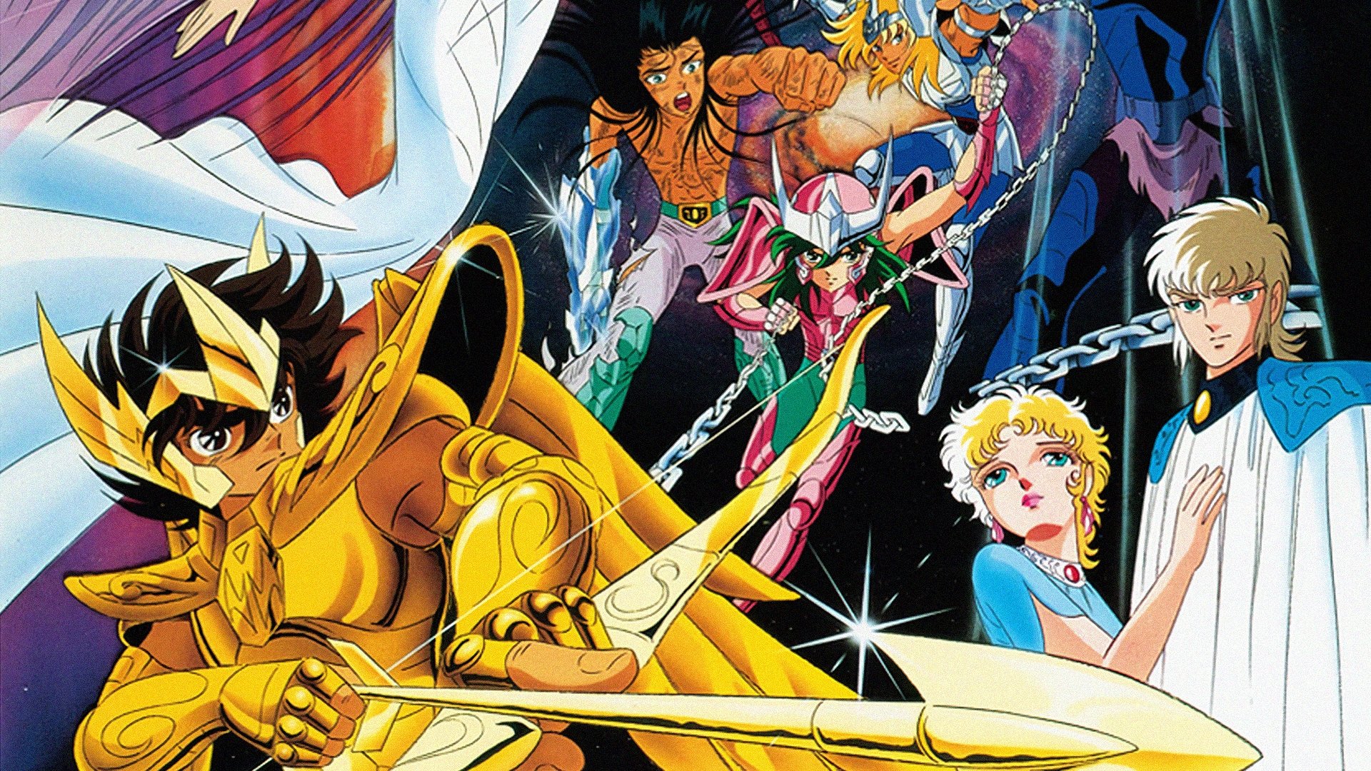 Backdrop for Saint Seiya: The Heated Battle of the Gods